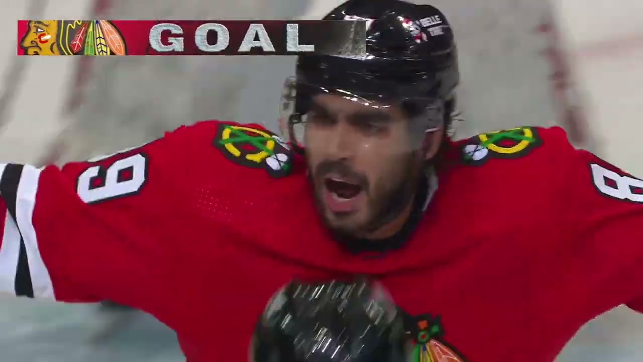 Nikita Zaitsev's assist on Athanasiou's goal vs Devils (1 apr 2023)