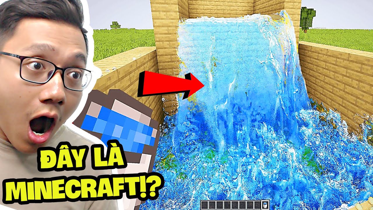 Minecraft Nhưng Đồ Họa Siêu Siêu Thực Tế