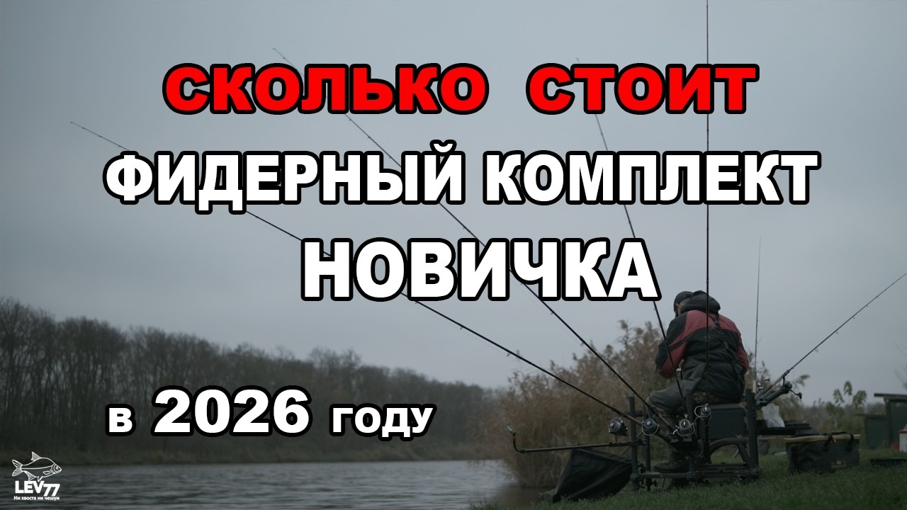 Сколько стоит фидерный комплект новичка В 2026 году?