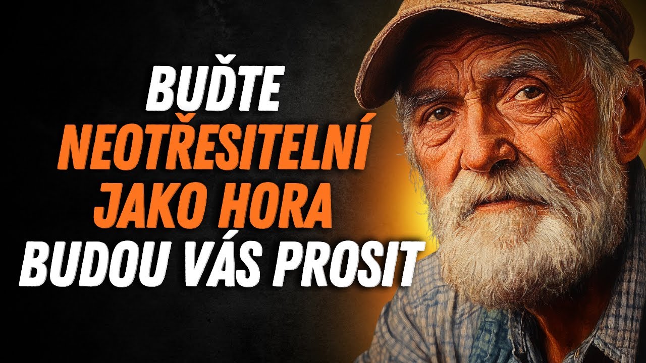 BUĎTE NEOTŘESITELNÍ JAKO HORA A SLEDUJTE, KDO SE ZOUFALSTVÍM TOUŽÍ PO VAŠÍ POZORNOSTI | STOICISMUS