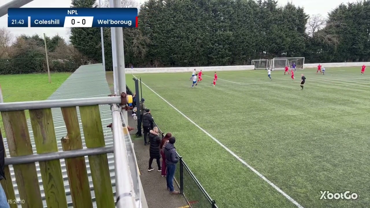 Coleshill Vs Wellingborough highlights.  A game that seemed to have everything except 22 players.