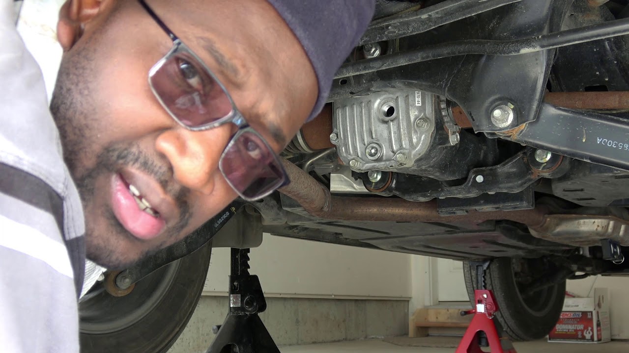 2018 Subaru Ouback  rear differential gear oil change