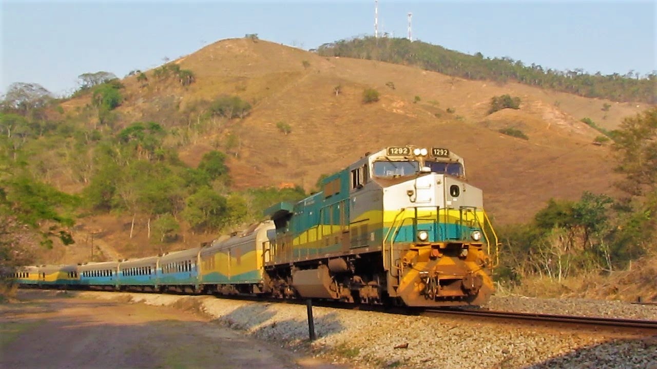 Viagem de Antônio Dias para Belo Horizonte-MG no trem de passageiros da Vale