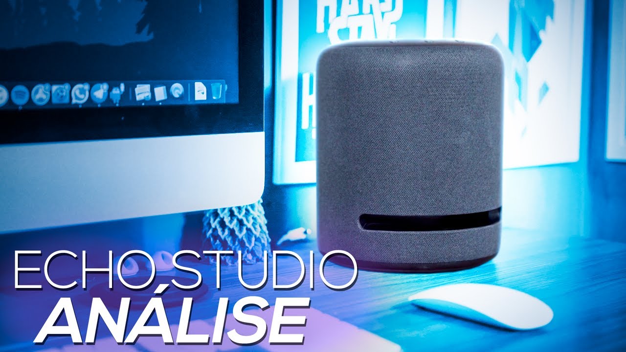 ECHO STUDIO: an&aacute;lise da MELHOR CAIXA de SOM com ALEXA!