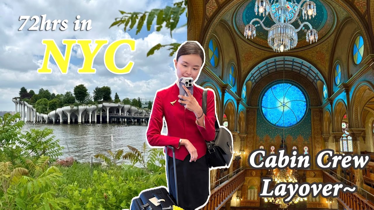 72 Hours in New York｜FREE Entry to Whitney Museum & Chinatown Synagogue｜Cabin Crew Layover~