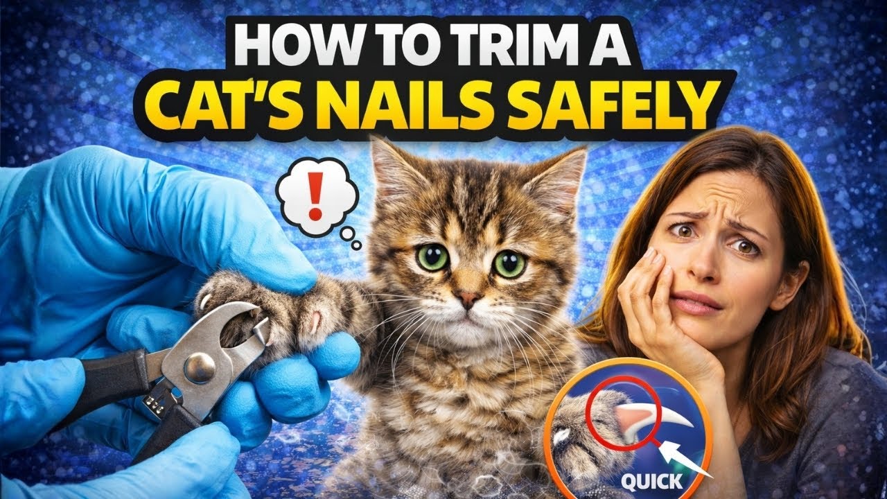 Cat Nail Trimming & Nail Care – Step by Step Guide