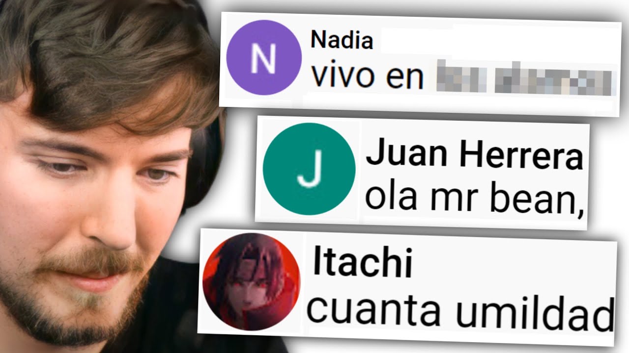 COMENTARIOS DE MR BEAST