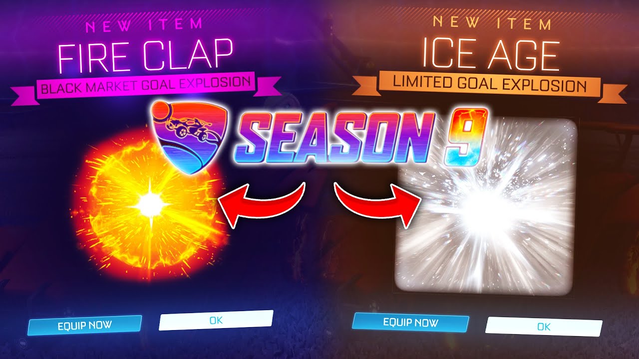 EVERYTHING In SEASON 9 On Rocket League!