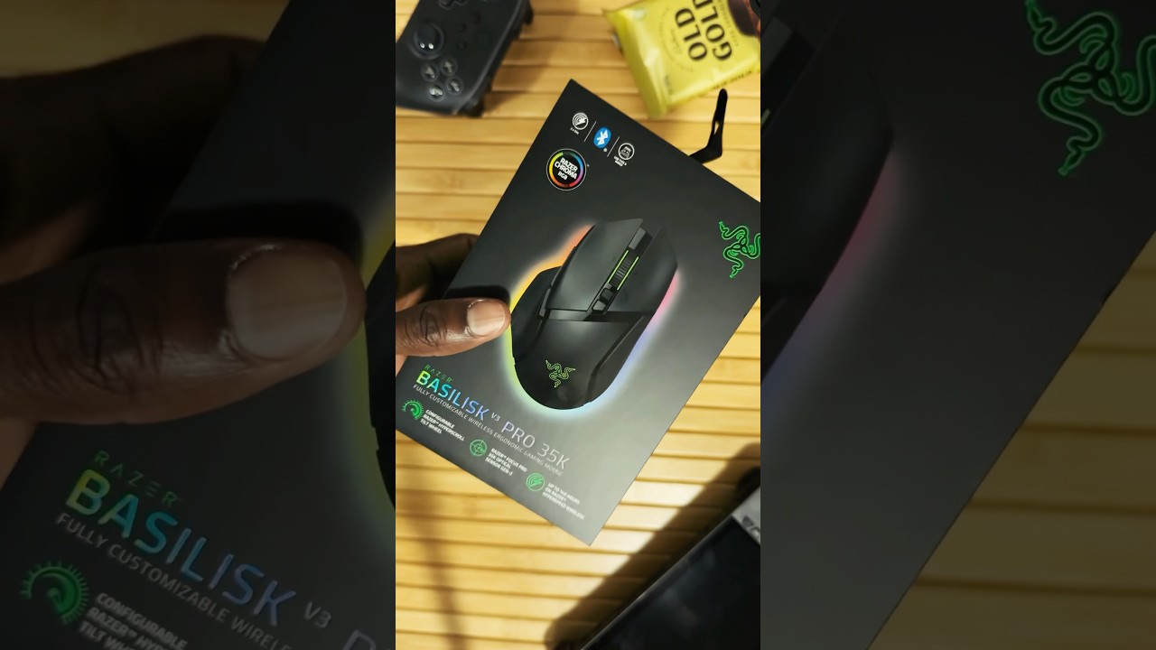 The Best Gaming Mouse Just Got Better - Razer Basilisk V3 Pro 35K #Razer #gamingmouse
