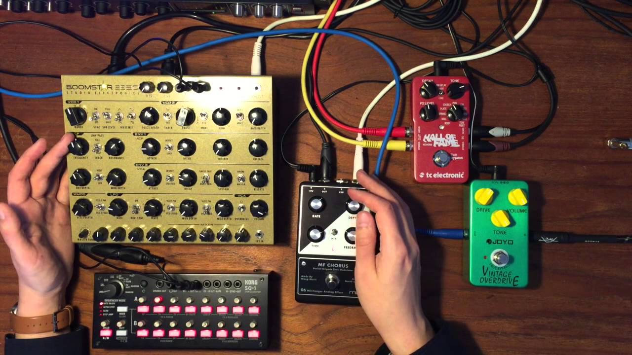 Boomstar SE80 & Moog MF Chorus