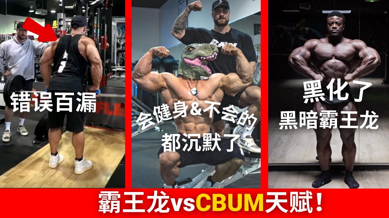 霸王龙拉蒙Ramon Dino不会训练，瞎鸡乱练？？Chris古典之王真的天赋没得挑！！Stephanie 黑暗霸王龙！！