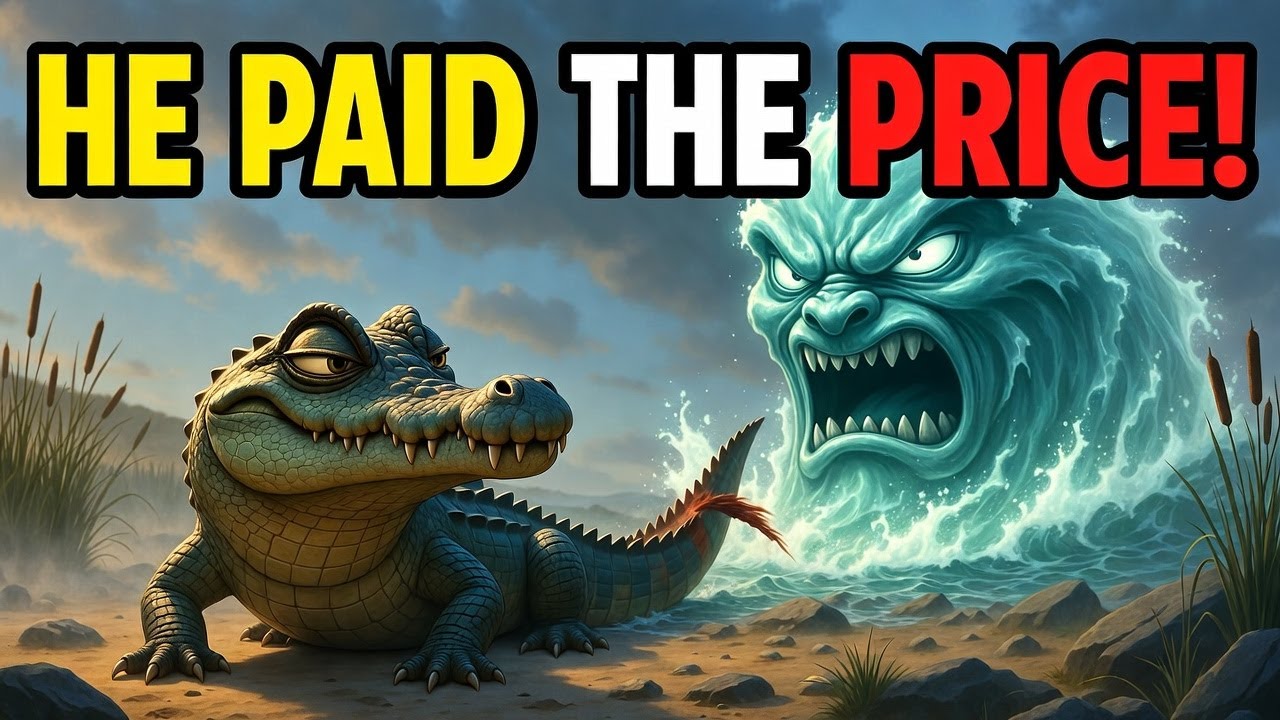 The Clever River's Revenge on a Greedy Crocodile | African Folktales