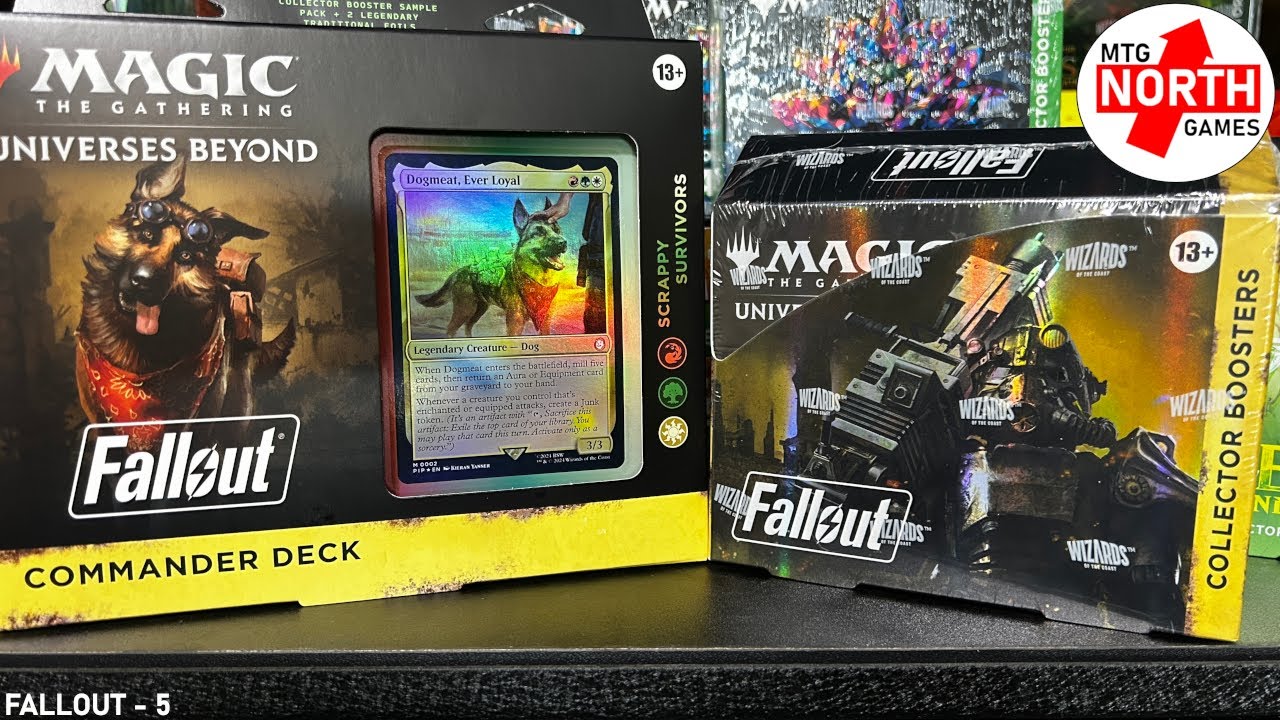 Scrappy Survivors Commander Deck & Fallout Collector Booster Box Opening!
