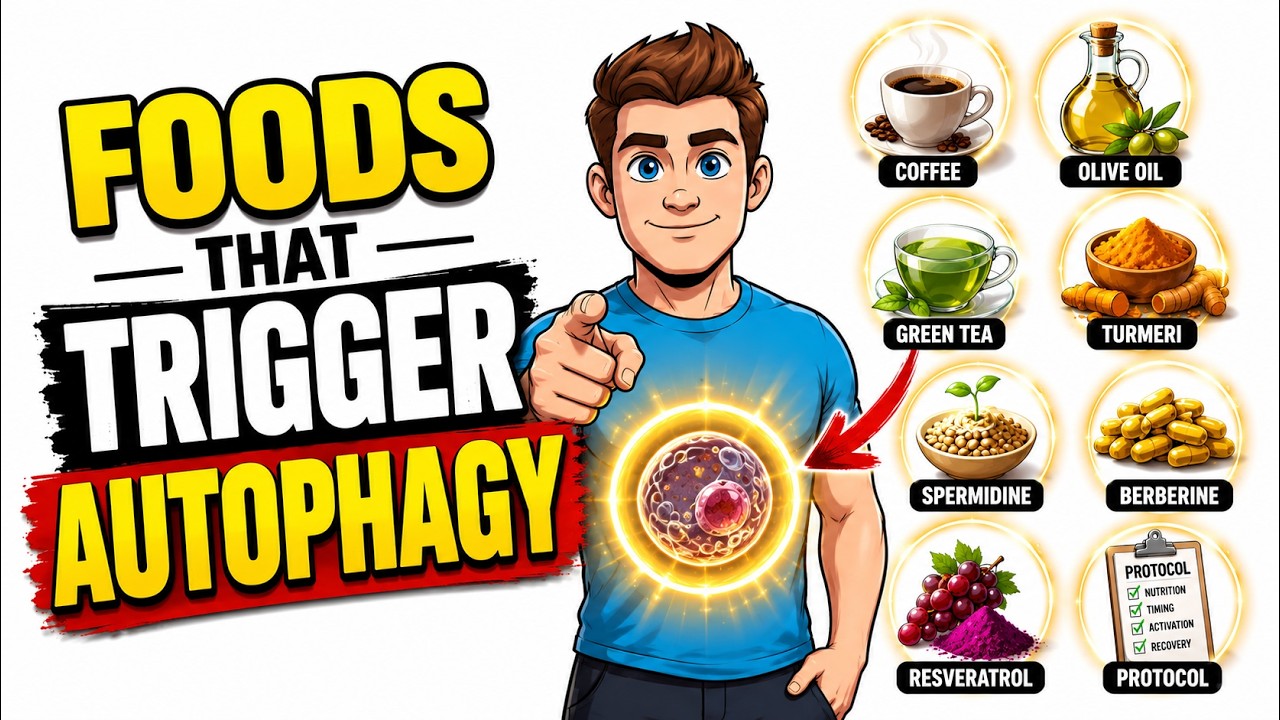 7 Foods That Secretly Trigger Autophagy Without Any Fasting (Science Explained)