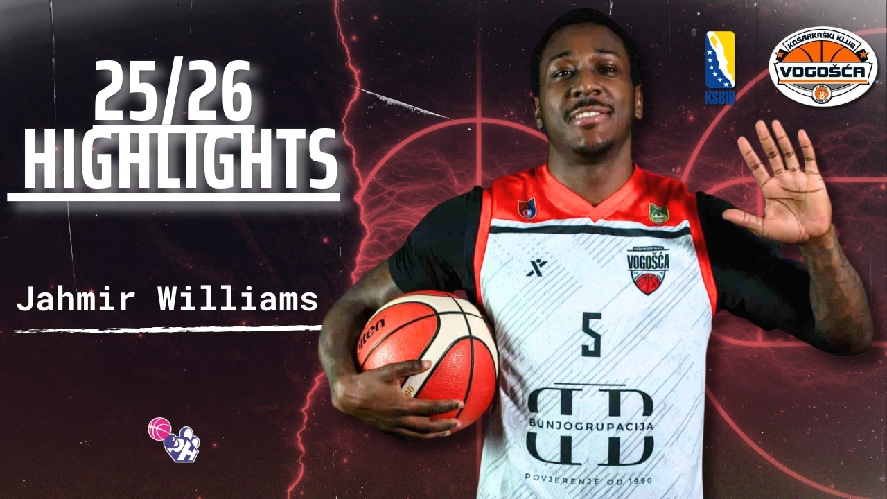 Jahmir Williams Mid Season Highlights 2025/26 || Bosnia A1 Liga || KK Vogosca