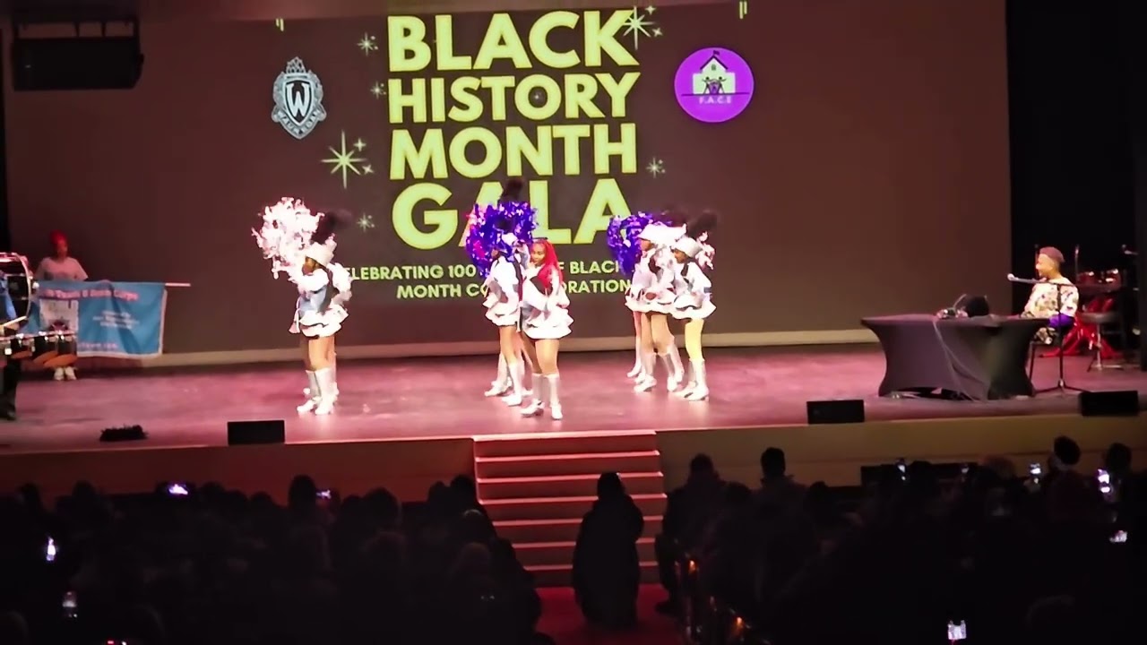 Waukegan School District Black History program  2026 Elite Striders 
