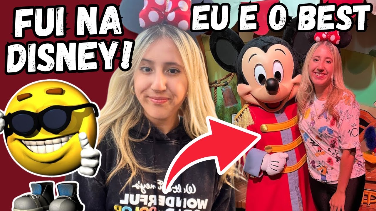 MINHA PRIMEIRA VEZ na DISNEY DA CALIFÓRNIA