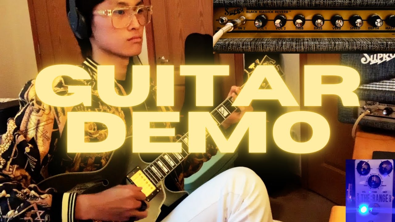 D'Angelico Excel Mini DC Guitar Demo | Supro Amp | Rock Choi