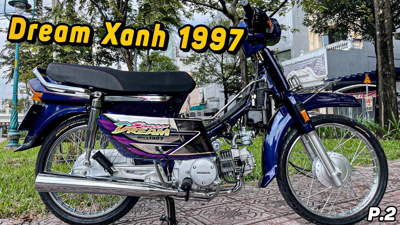 Honda Dream Thái Dọn Mới Thành Super Dream Xanh Limited 1997 Với Tất Cả Phụ Tùng Chính Hãng Honda P2