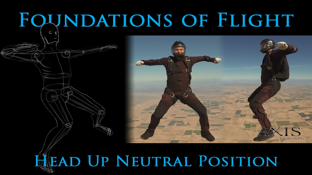 AXIS Foundations of Flight - Head Up (Sit-fly) Neutral Position