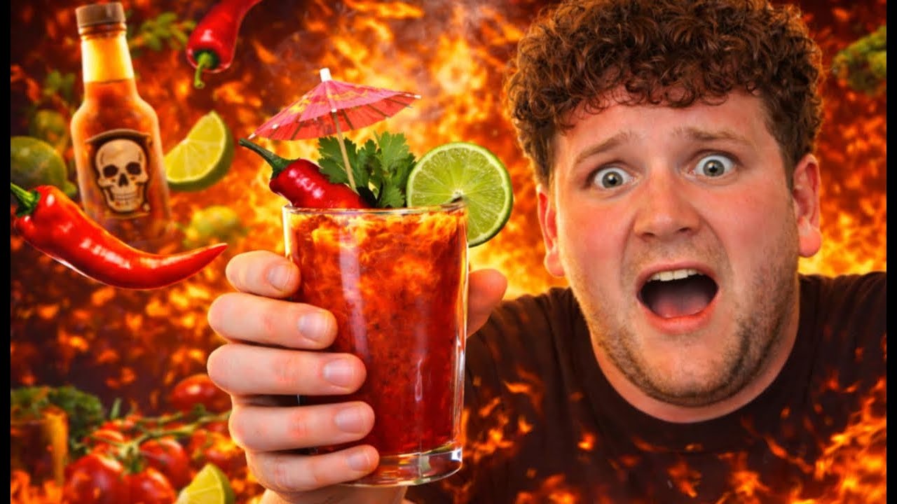 Drinking The UK's Spiciest Cocktail! (Ft.Window Kid)