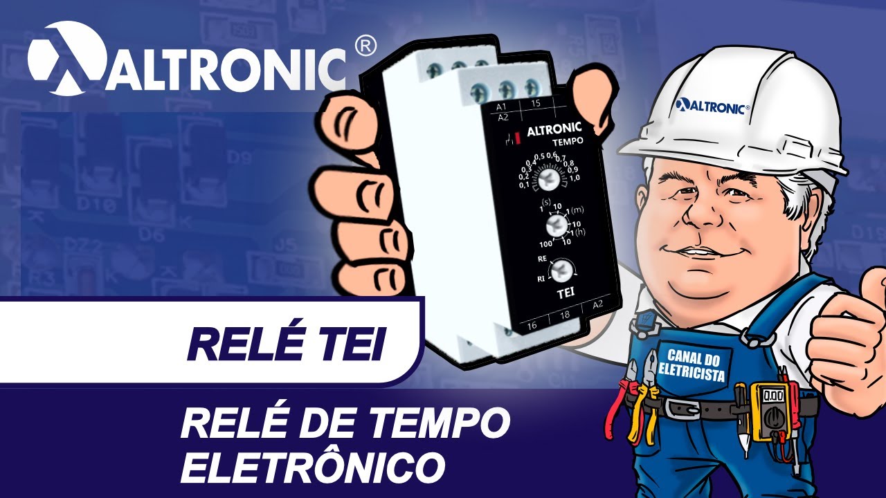 Vídeo-aula - Relé de tempo - TEI