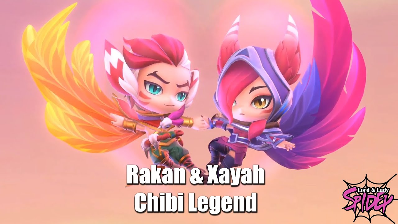 Rakan & Xayah Chibi Legend // Battle of Golden Spatula (Chinese/Tencent TFT)