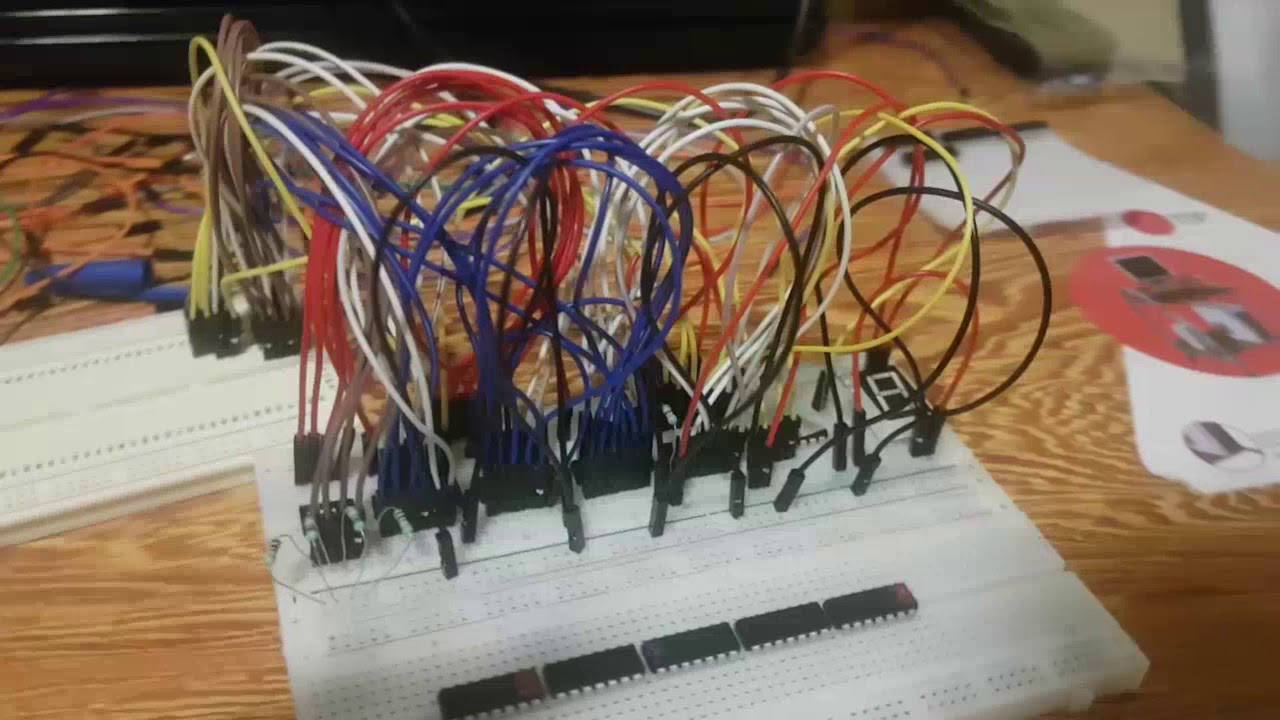 Como conectar Display de 7 Segmentos con compuertas básicas