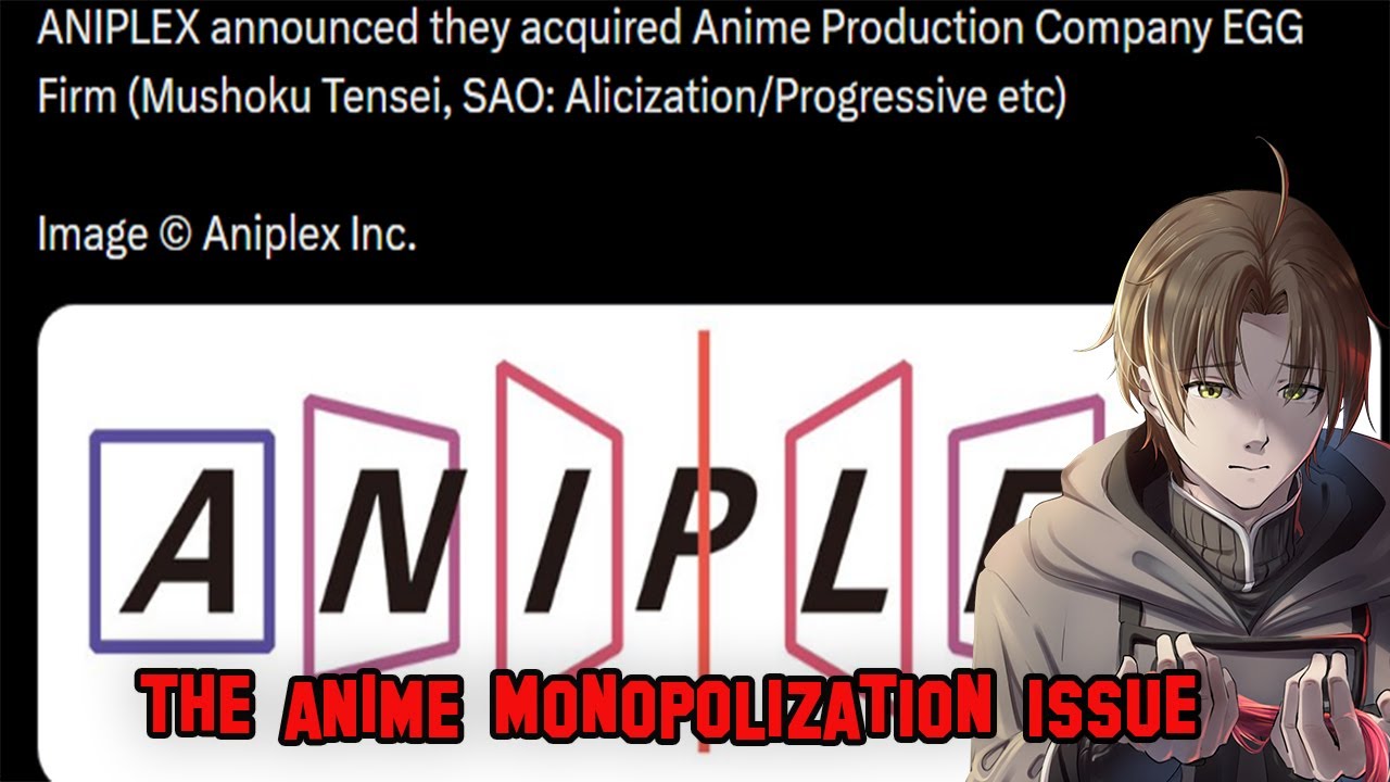 Anime Continues to be Monopolized