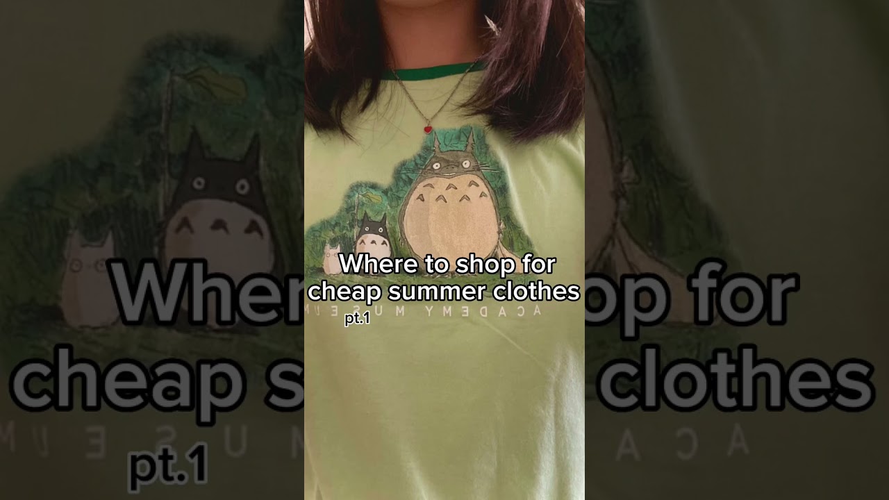 where to shop for SUPER⚡️ cheap cute clothes ☀️😎