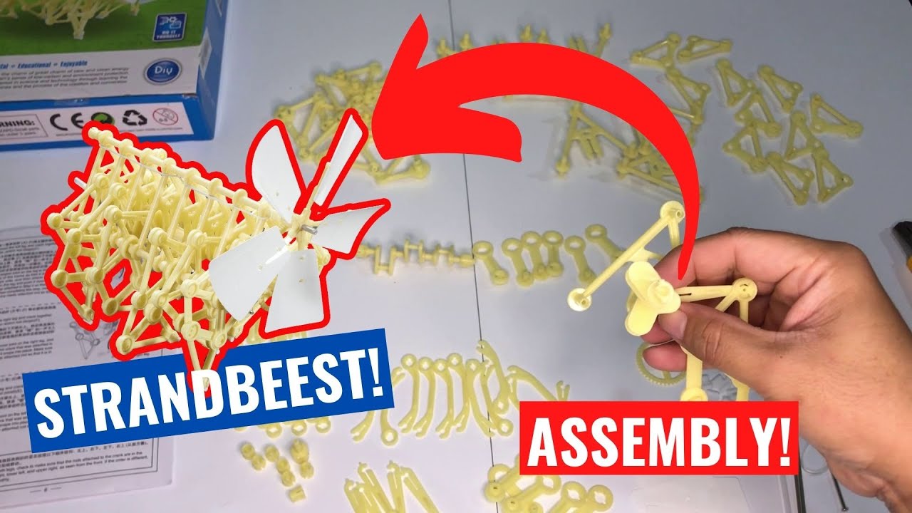 STRANDBEEST unboxing and assembly || 1st Assembly