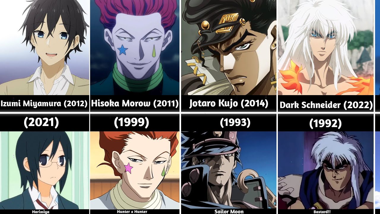 Anime Character Design Change After Remake