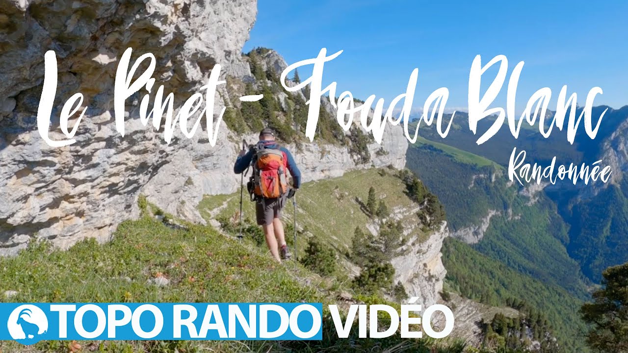 LE PINET (LE TRUC) PAR  FOUDA BLANC - Randonnée Vertigineuse - Montagne - Chartreuse - Savoie -Isère