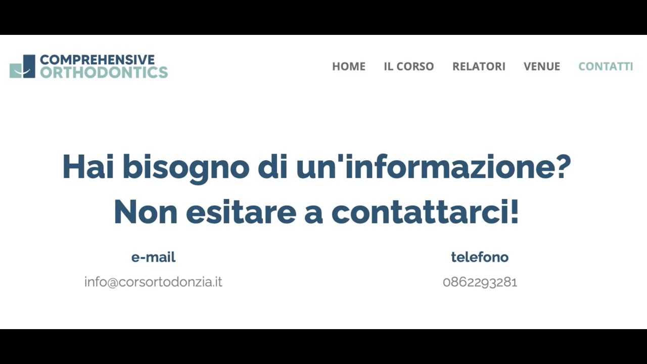 Comprehensive Orthodontics ROMA 2024