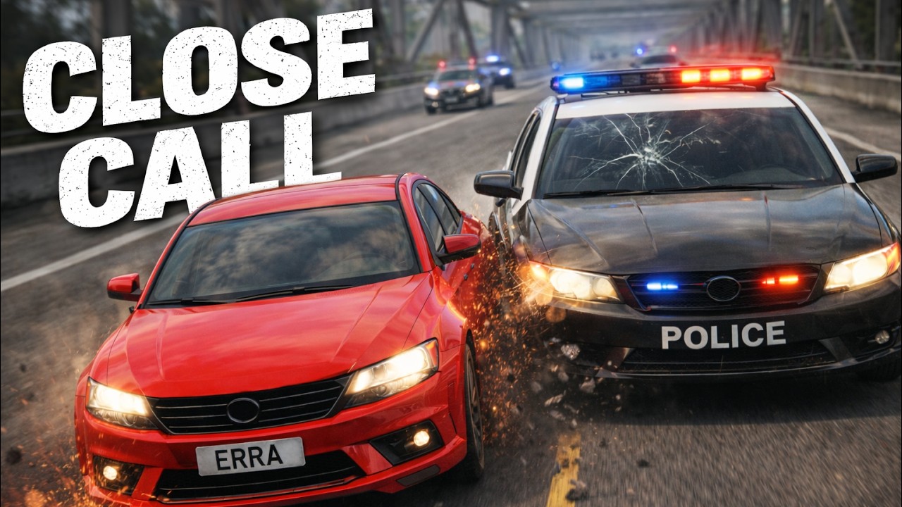 Evading The Law but I Shouldn’t Have a  Driver’s License | BeamNG Evade