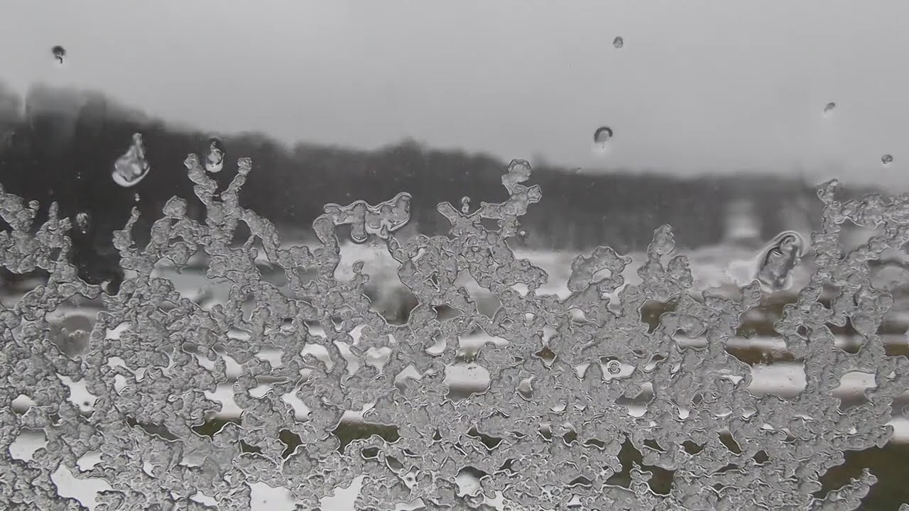 A Window Becomes Ice