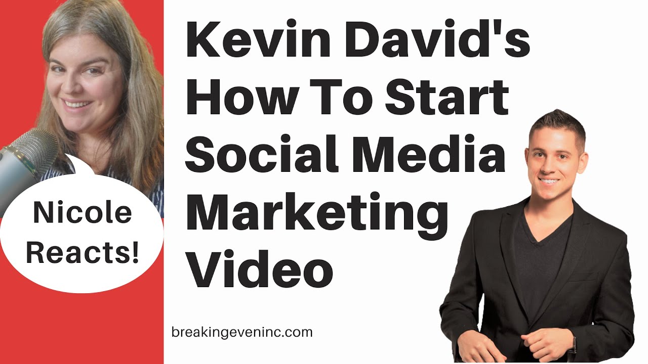 Nicole Reacts: Kevin David's How To Start A Social Media Marketing Agency (With No Experience)