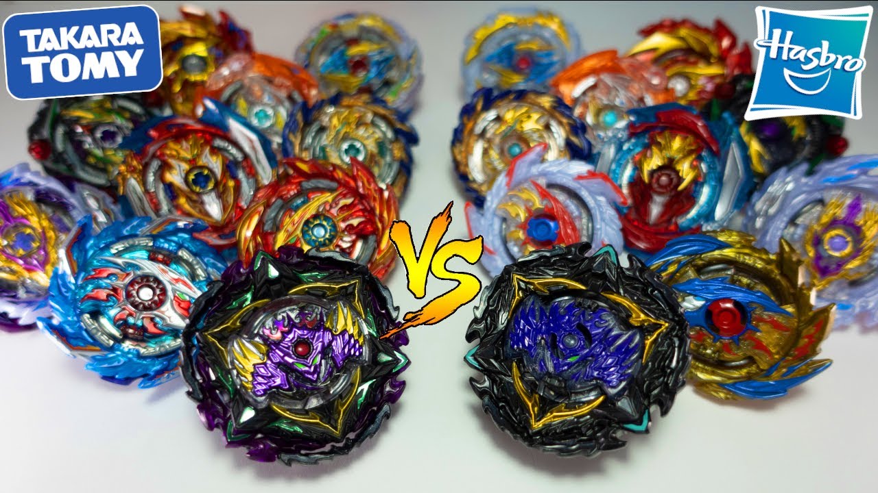 🔷HASBRO vs TAKARA TOMY! - Beyblade Burst SURGE Hasbro CONTRA Beyblade Burst SPARKING Takara Tomy