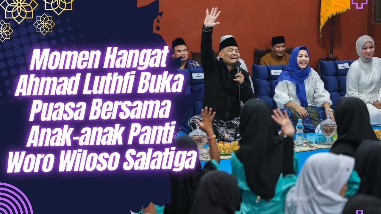 Momen Hangat Gubernur Ahmad Luthfi Buka Bersama Anak-anak Panti Woro Wiloso Salatiga
