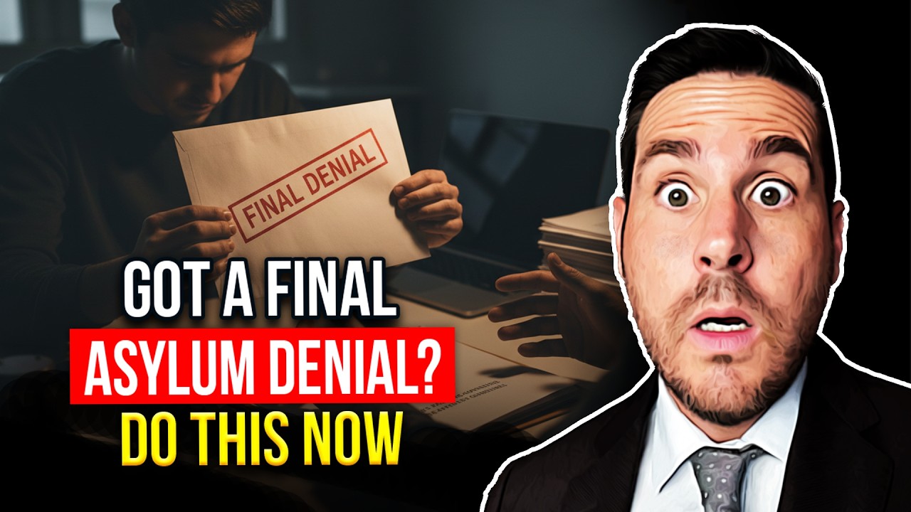 If USCIS Gave You a Final Asylum Denial, Watch This IMMEDIATELY