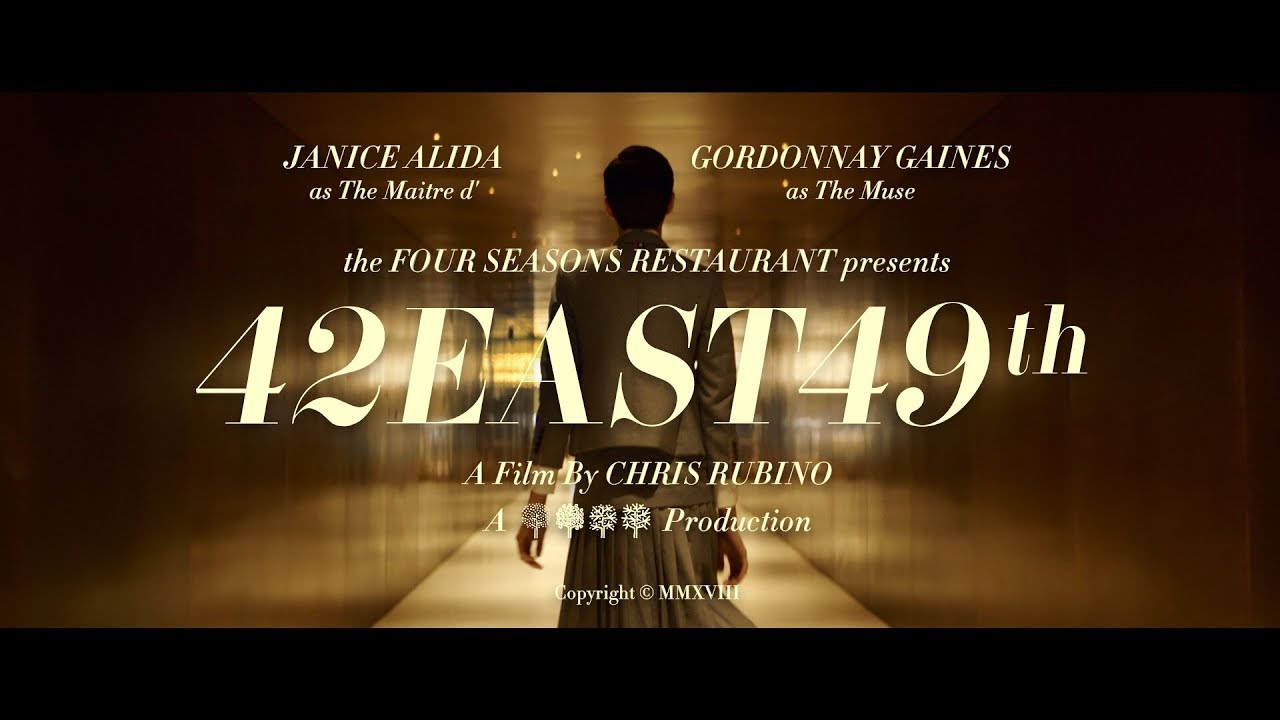 42 EAST 49th // The FOUR SEASONS RESTAURANT