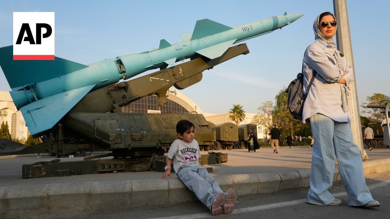 Iran publicly displays ballistic missiles for first time after war with Israel