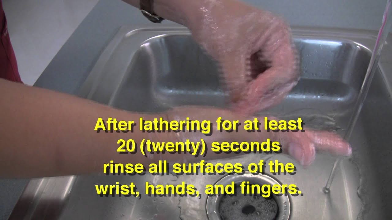 01 Washes Hands