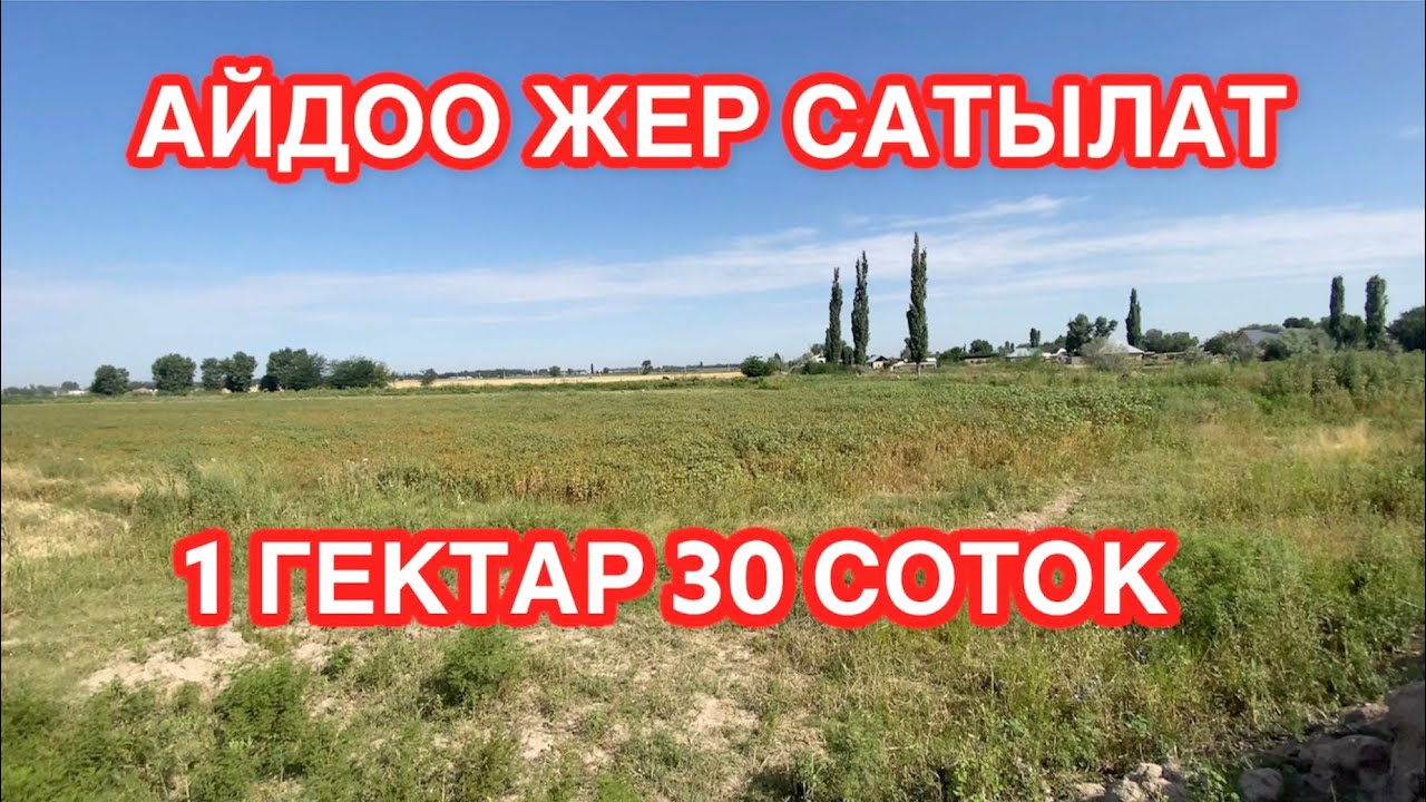 АЙДОО ЖЕР САТЫЛАТ ФРУНЗЕ СОВХОЗ 2022