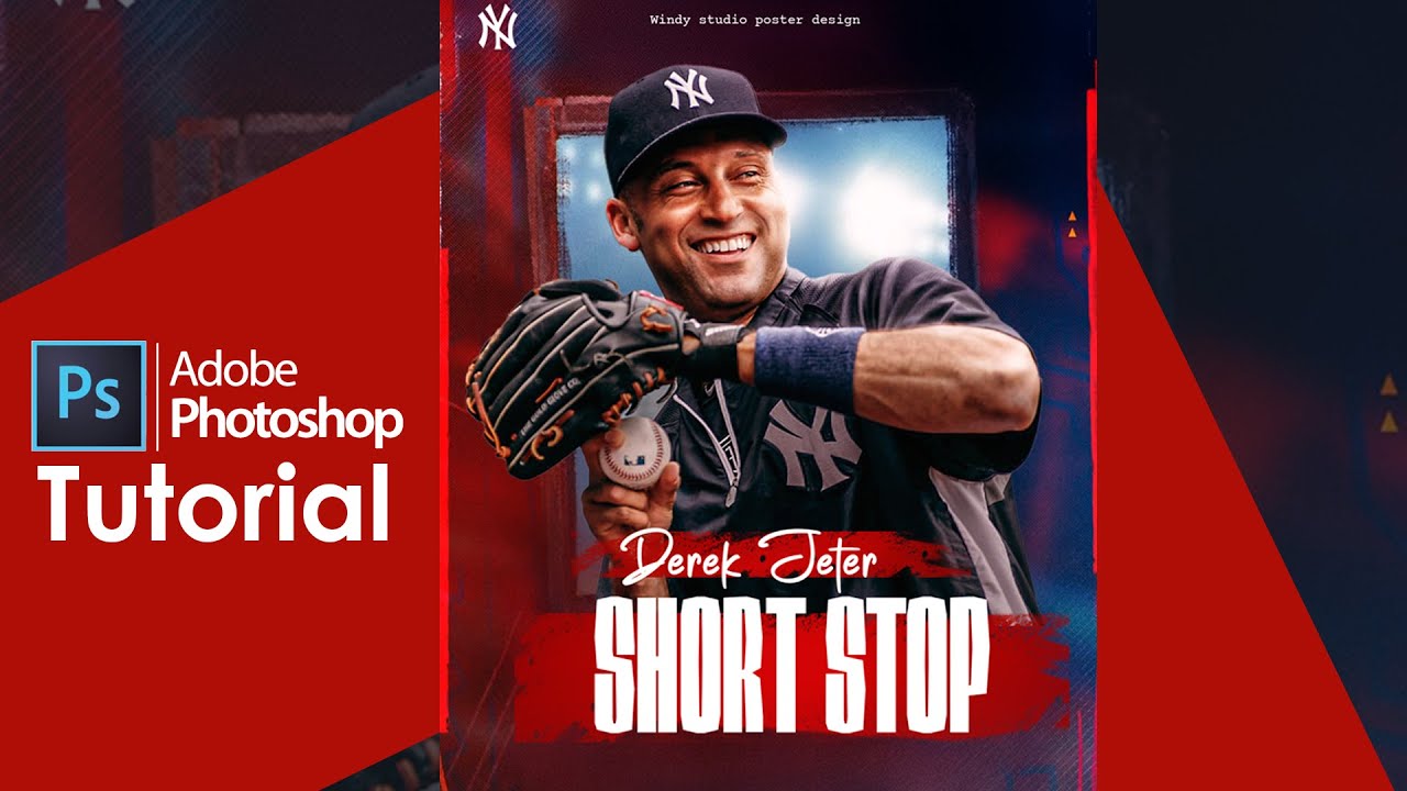 Create an Epic Sports Poster in Photoshop! ⚡🎨 | Photoshop Tutorial