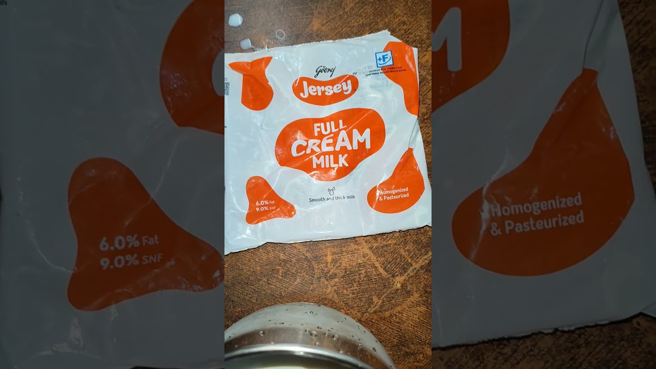 godrej jersey full cream milk #milk