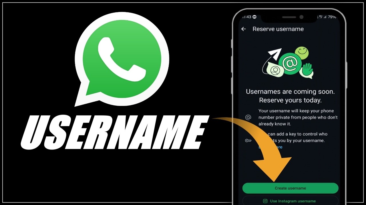 how to set username in whatsapp || how to enable whatsapp username ||  whatsapp username