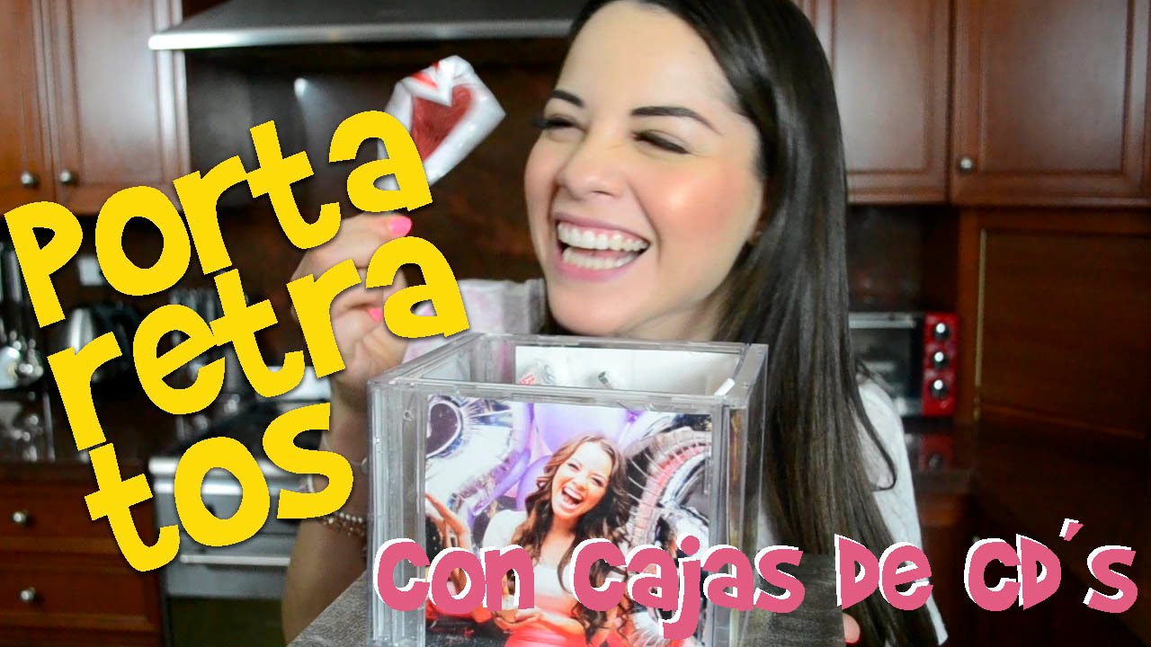 Portaretratos con Cajas de cd - Arely Tellez