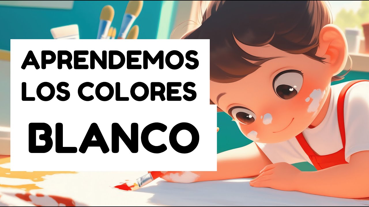 El color BLANCO: Blanco, Blanco 🎶 | Canci&oacute;n Infantil Dulce y Suave sobre el Color Blanco