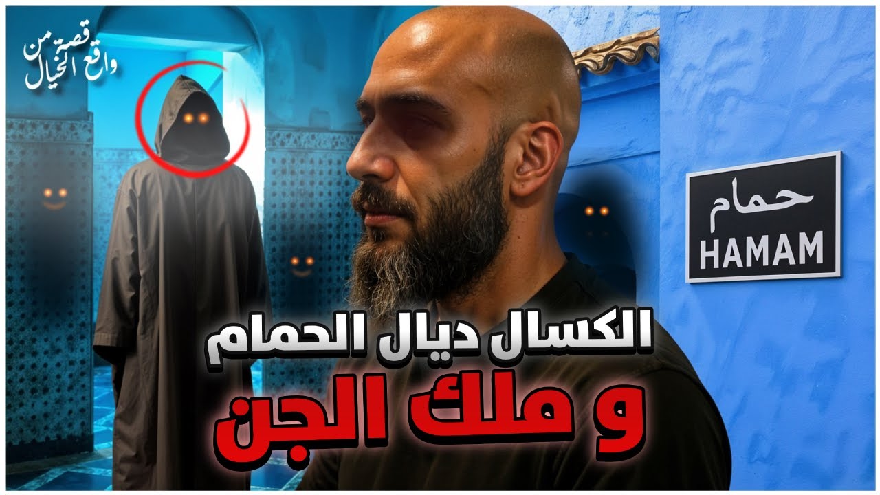 الكسال لي تسيف ليه ملك الجن وسط الحمام | مقتبس من قصة حقيقية